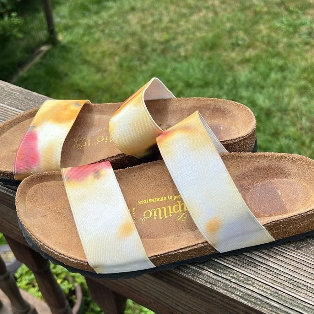 Papillio Women’s Curacao Double Band Slide Sandal Woman's Size 39 L 8
